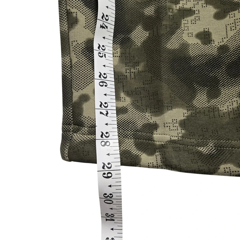Nike Tech Fleece Mens Small Camo Sweatpants‎ Olive Green Digital Camo II1324-276